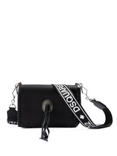 Dsquared² Black Leather Crossbody Bag